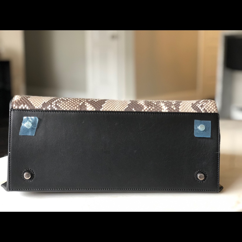 Celine python satchel - Picture 3 of 8